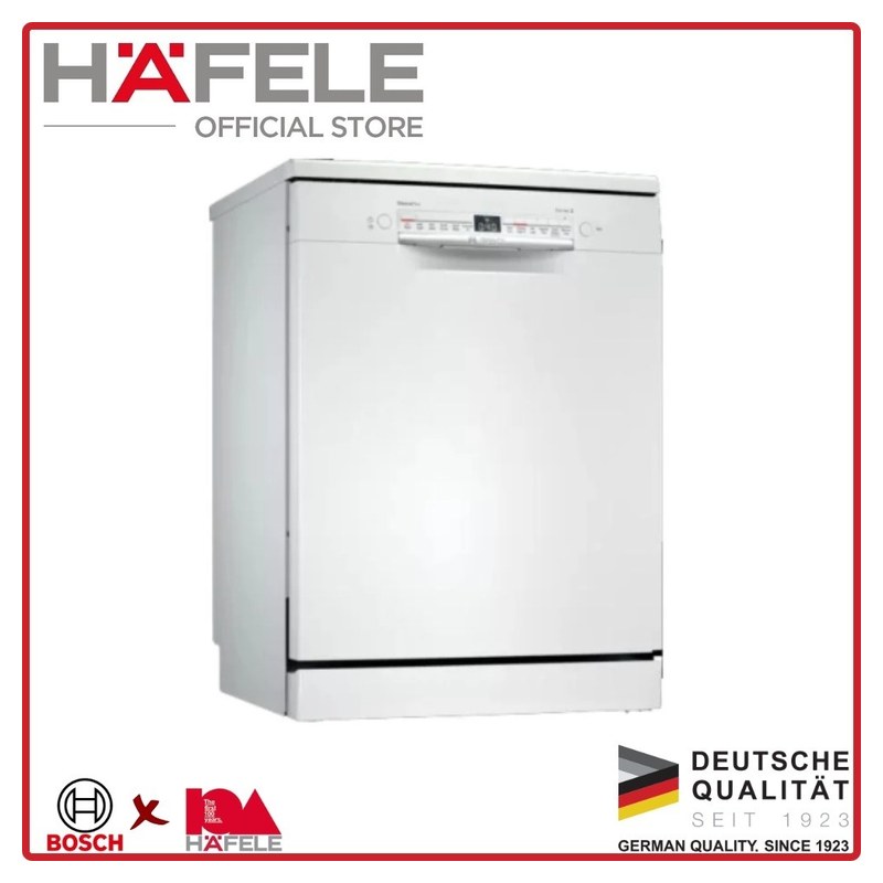 Bosch SMS2IVW01P Freestanding Dishwasher, Smart Connectivity