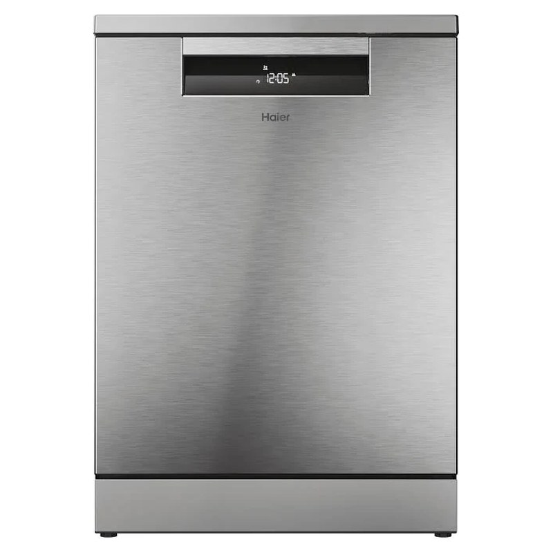 Haier XF 4A4M4PDX · Freestanding dishwasher · 14 place settings, Stainless steel